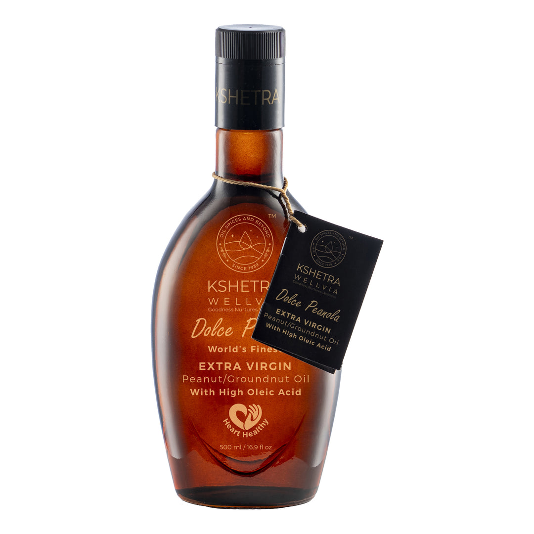 Kshetra Cold Pressed Peanut Oil ( Extra Virgin) - 500 ML